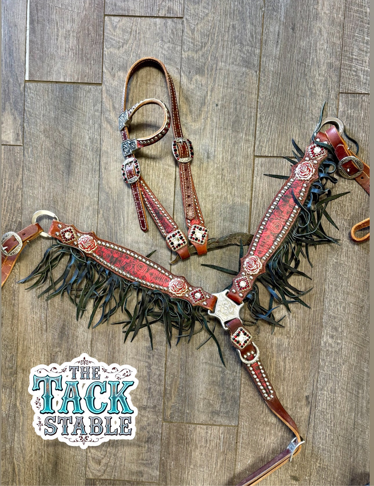 Rockin' Wilsons Rose Garden Tack Set