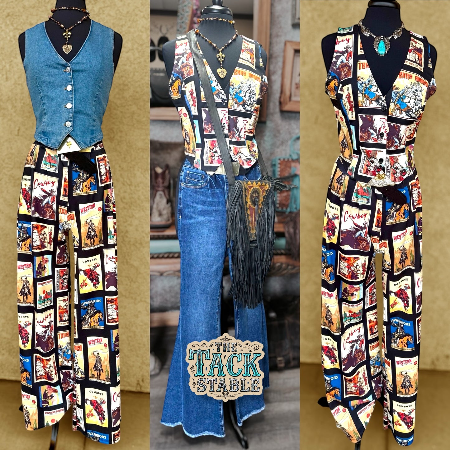 "Long Live Cowboys" Pants