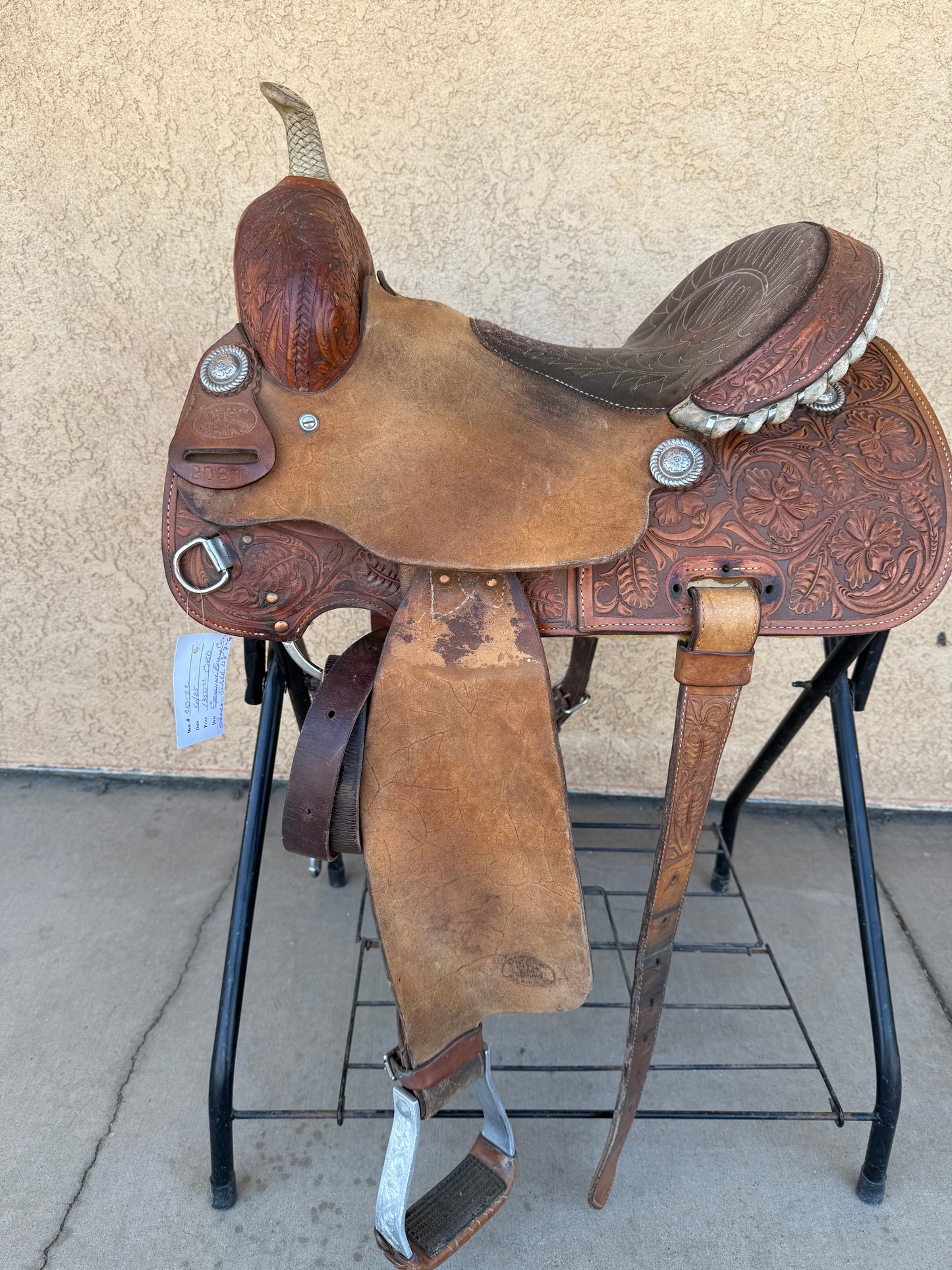 Billy Cook Barrel Saddle