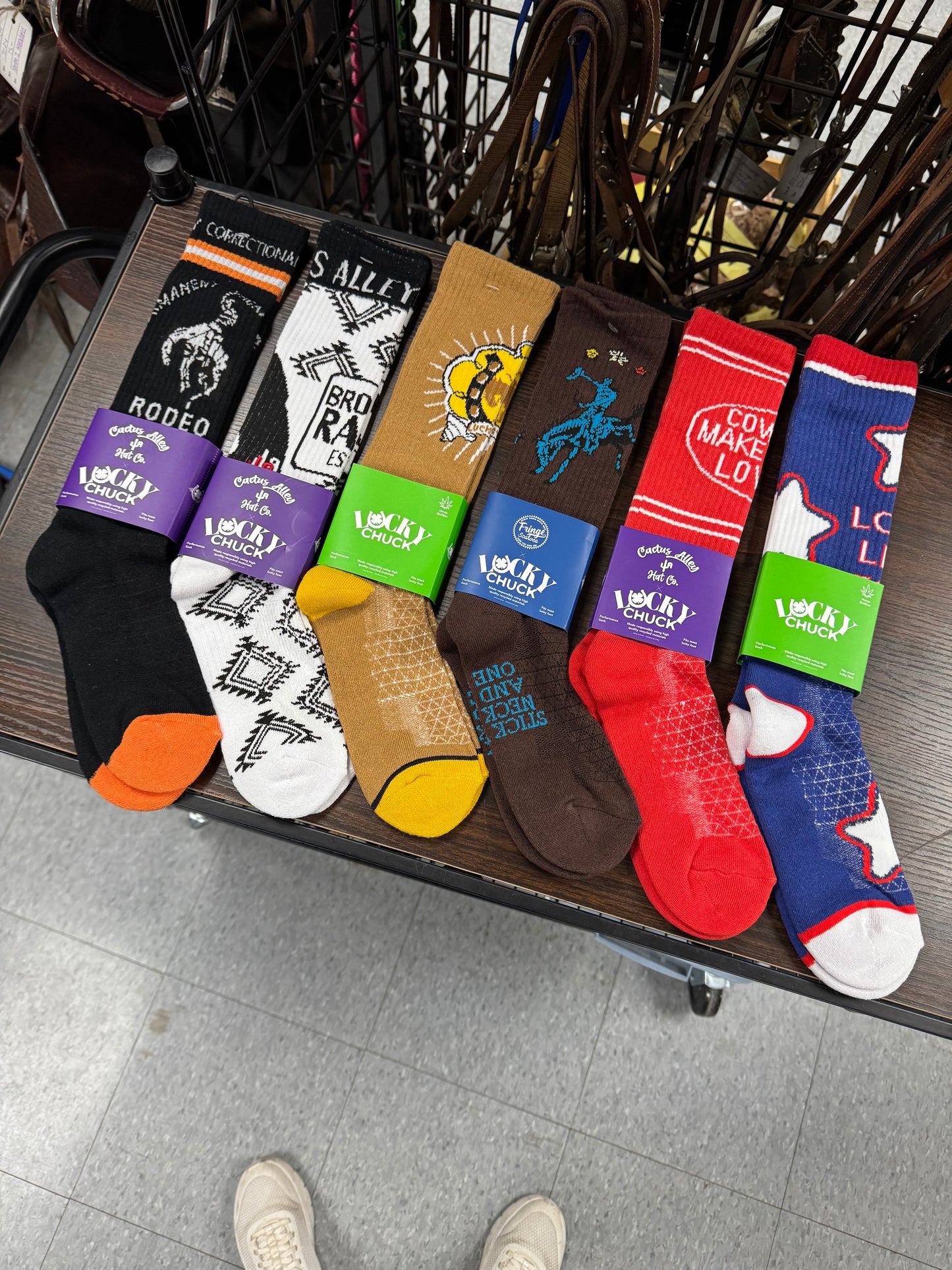 Lucky Chuck Boot Socks