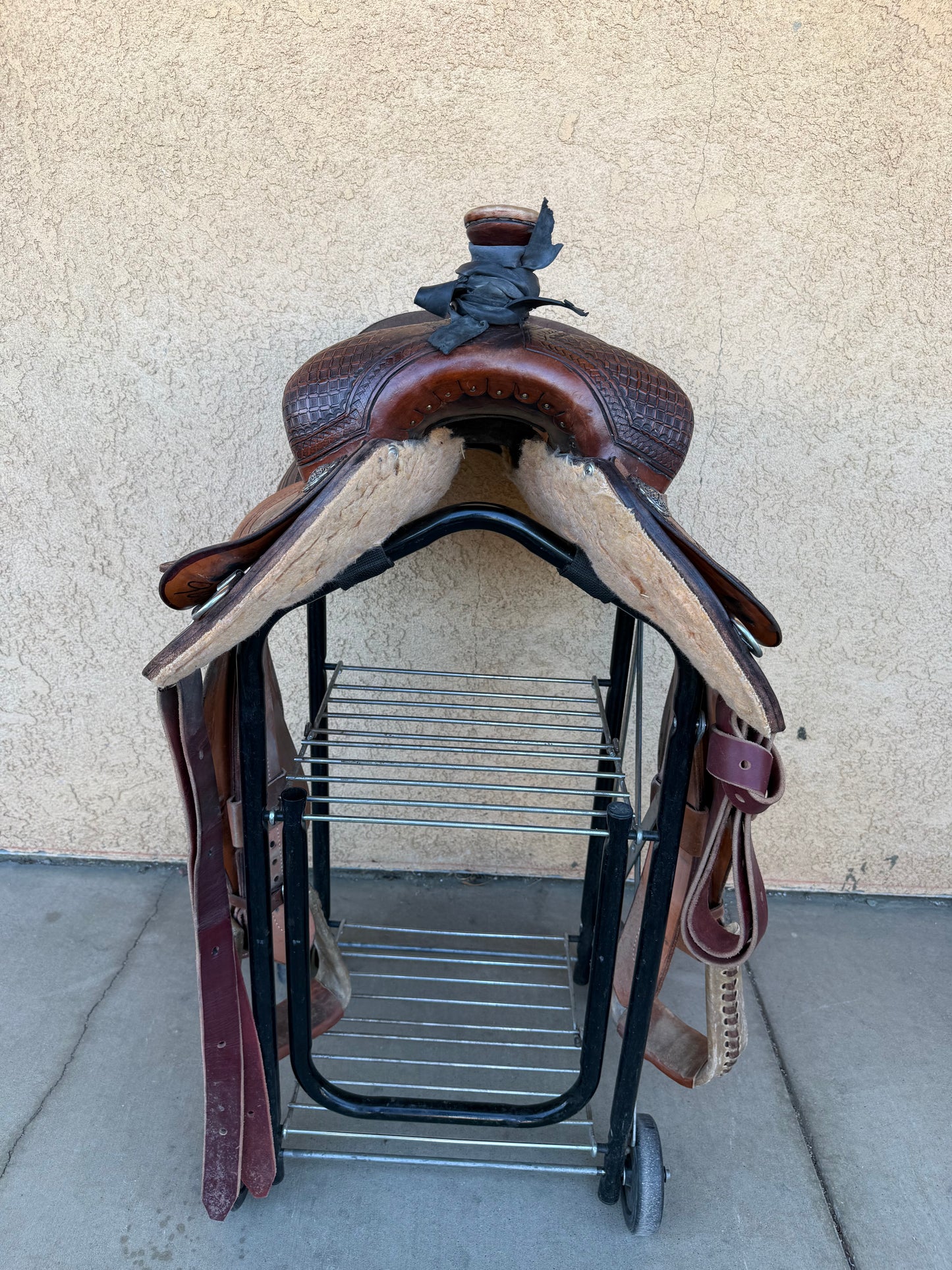 14.5" Scott Thomas Rope Saddle