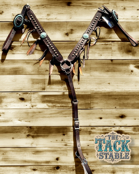 Running Roan Breast Collar