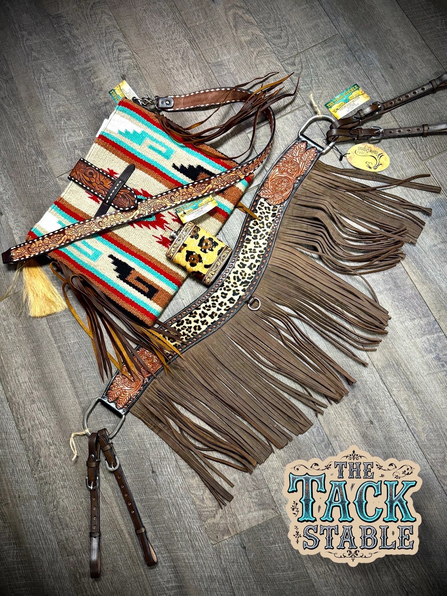 Wild Child Leopard Tripping collar